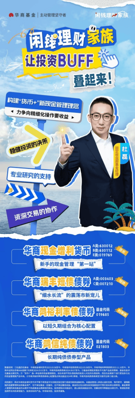 华商基金闲钱理财家族<strong></p>
<p>投资什么理财</strong>，让投资BUFF叠起来