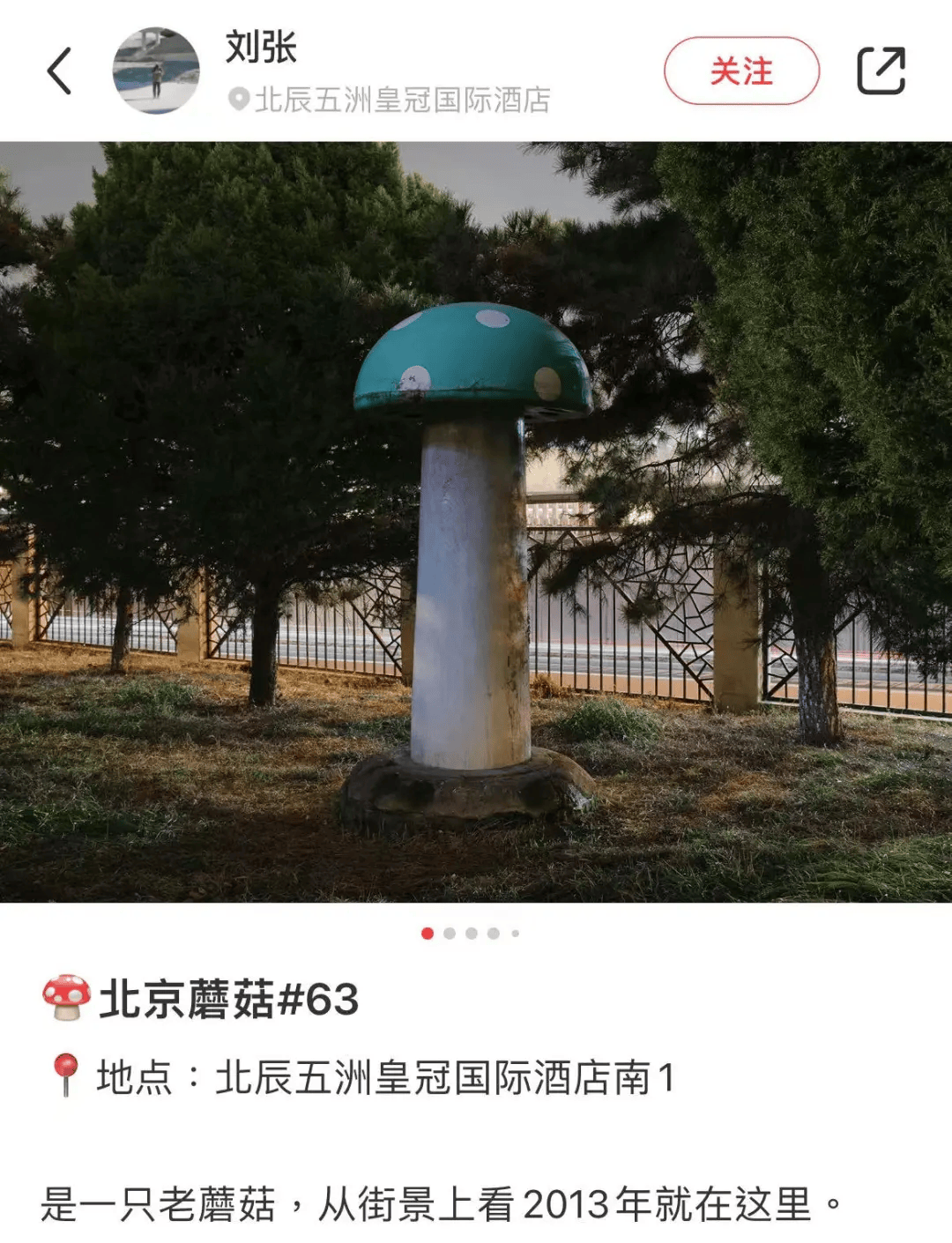 北京街头2米高神秘“蘑菇”<strong></p>
<p>保险理财产品</strong>，你见过吗？网友大胆猜想……