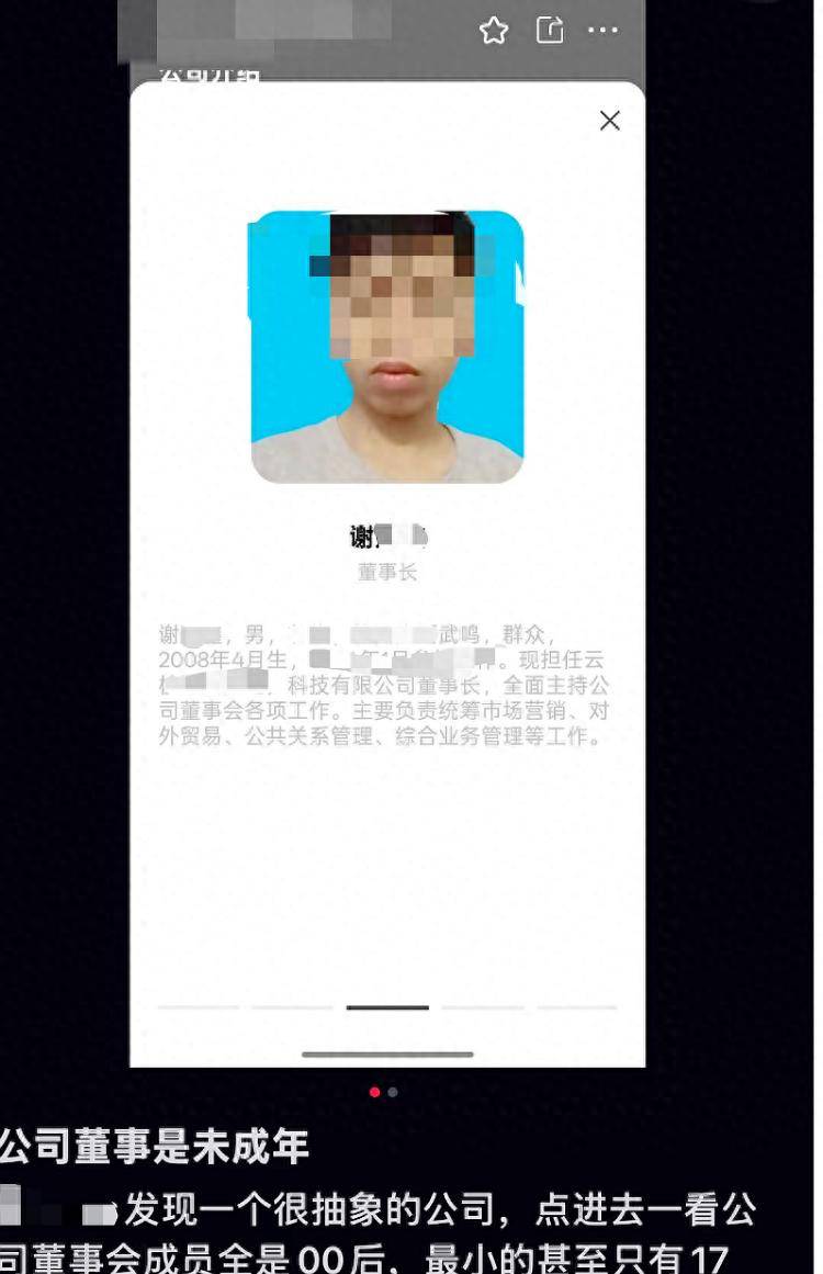 南宁一公司董事长系17岁未成年人？当事人回应：本人系中职生<strong></p>
<p>美元</strong>，为参加创新大赛注册公司