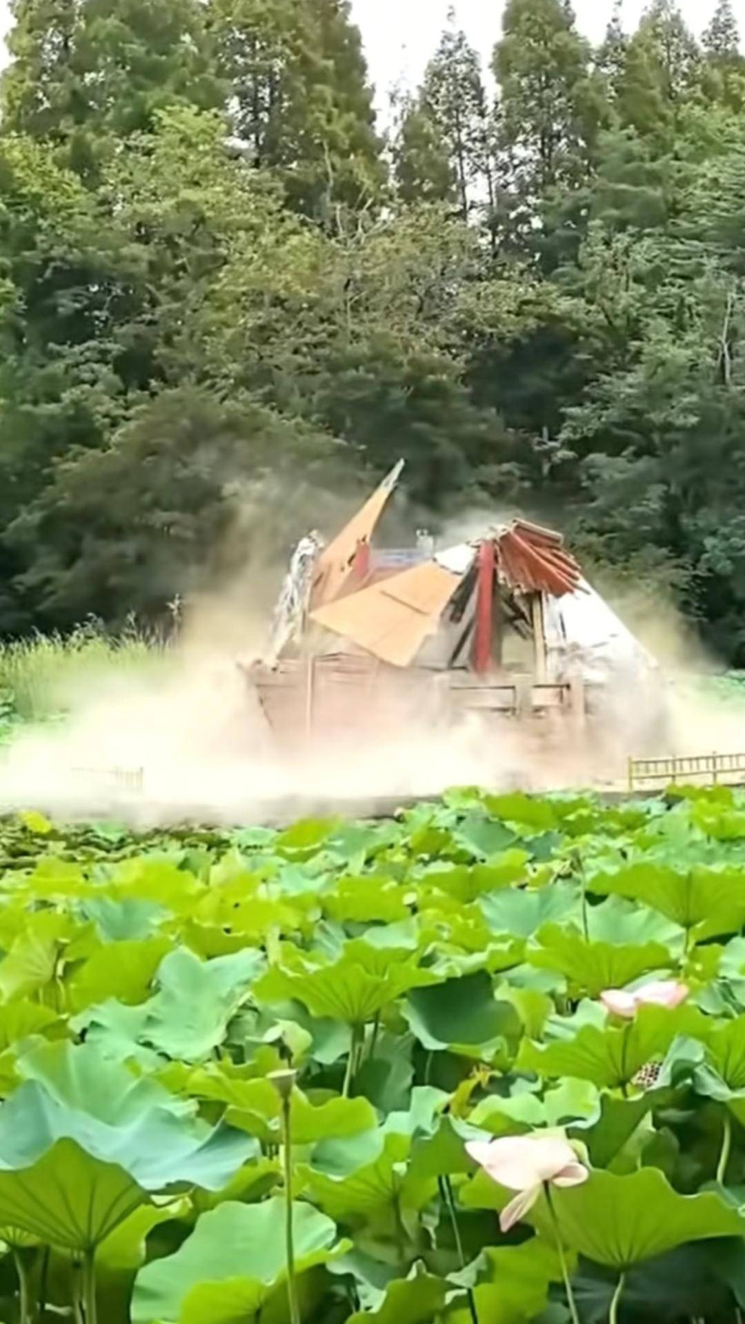 青岛中山公园一凉亭突然倒塌：一年前刚完成修缮<strong></p>
<p>基金理财产品</strong>，园方称无伤亡原因待查