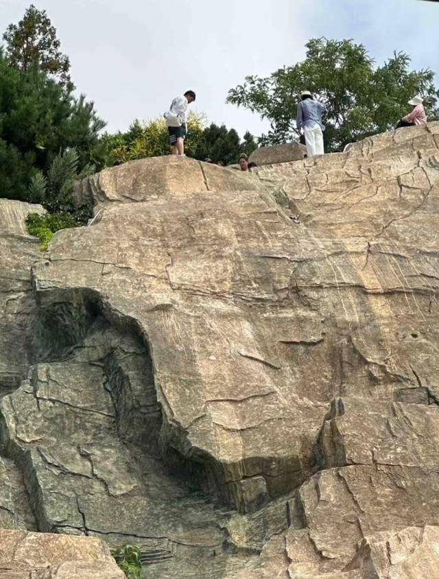 大连一跨海大桥观景台有游客翻栏杆踩空心造景石拍照<strong></p>
<p>民生银行理财</strong>，当地回应