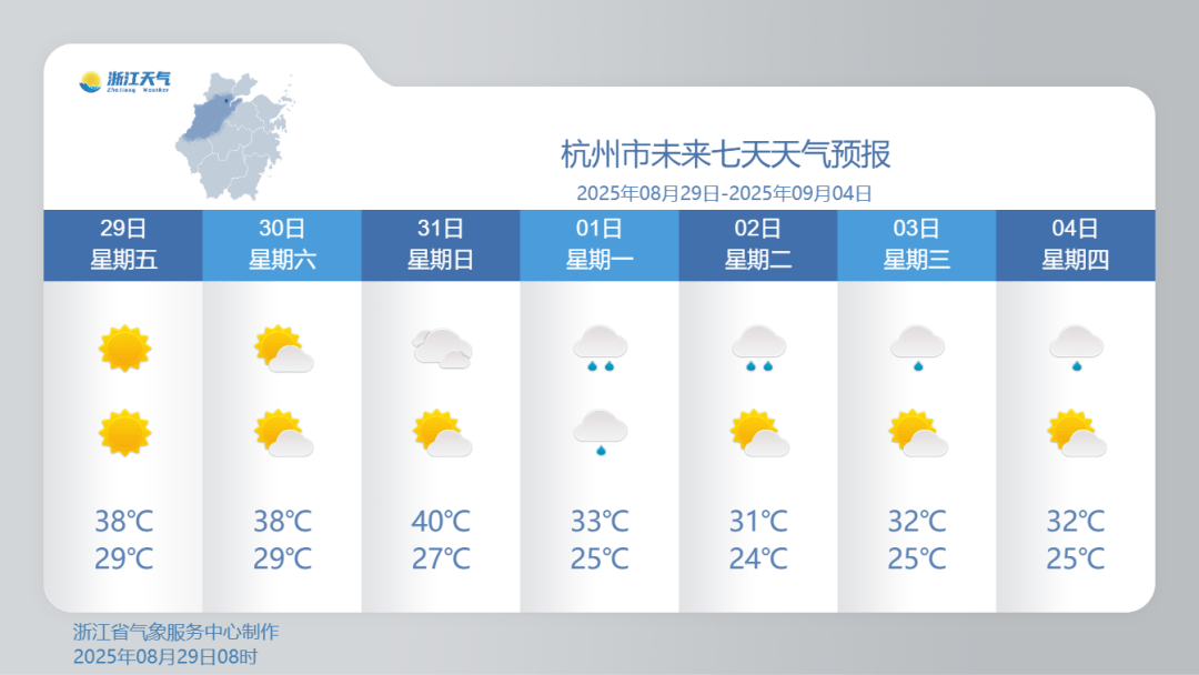 浙江降温时间定了<strong></p>
<p>农商银行理财</strong>！最高仅31℃