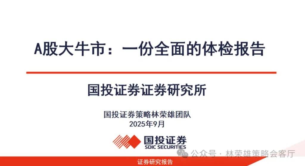 A股大牛市：一份全面的体检报告