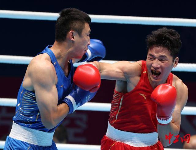 全运会拳击男子80公斤级决赛<strong></p>
<p>1万理财</strong>,王小保夺冠!